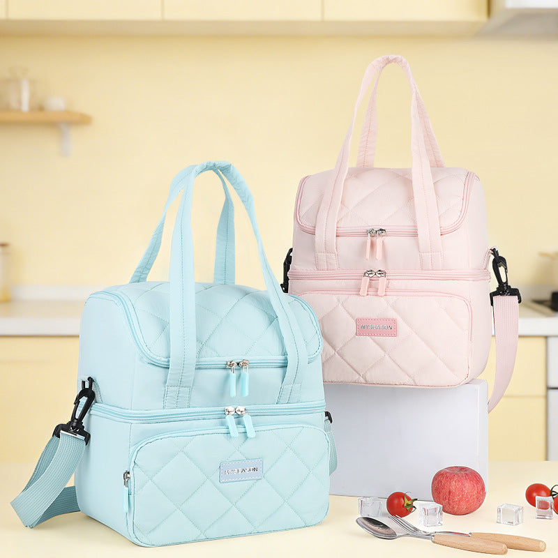 Quilted Insulated Lunch Carrier