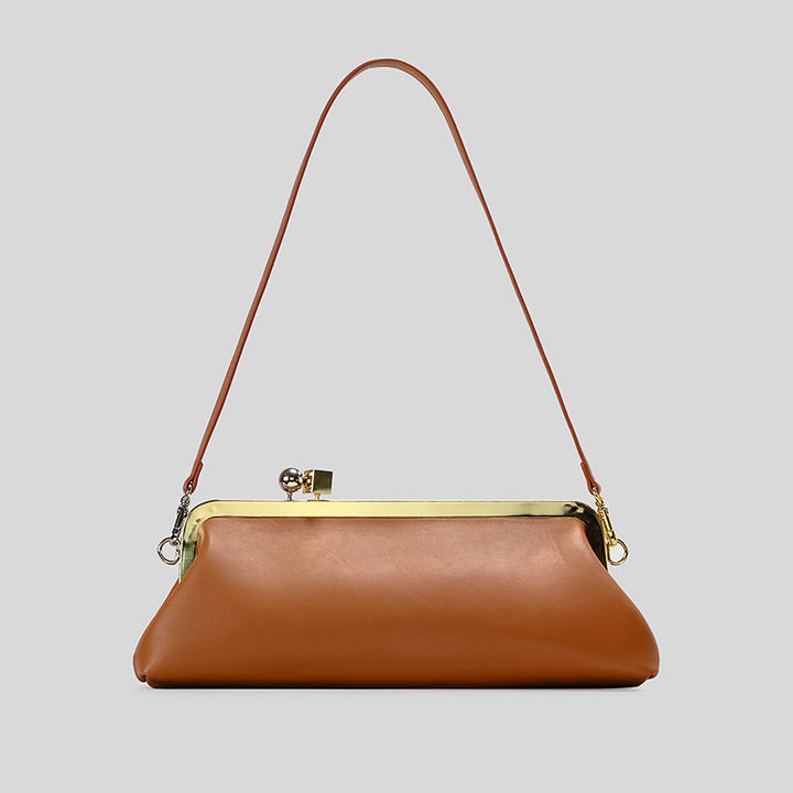 Elegant Patent Leather Evening Handbag
