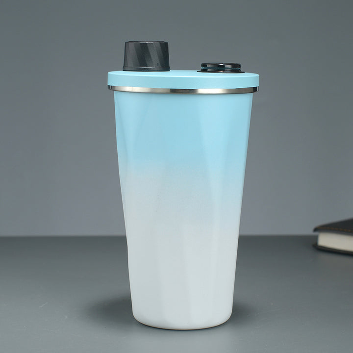 Women's insulated drinking bottle with practical press closure Kalsten