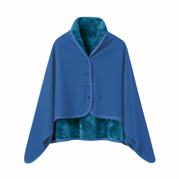 Ladies Elegant Snuggle Blanket with Collar Kalsten