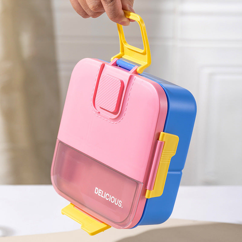 Multi-Sectional Portable Food Storage Box