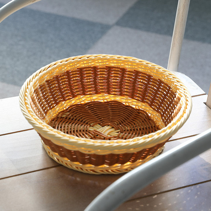 Basket with handwoven design Kalsten