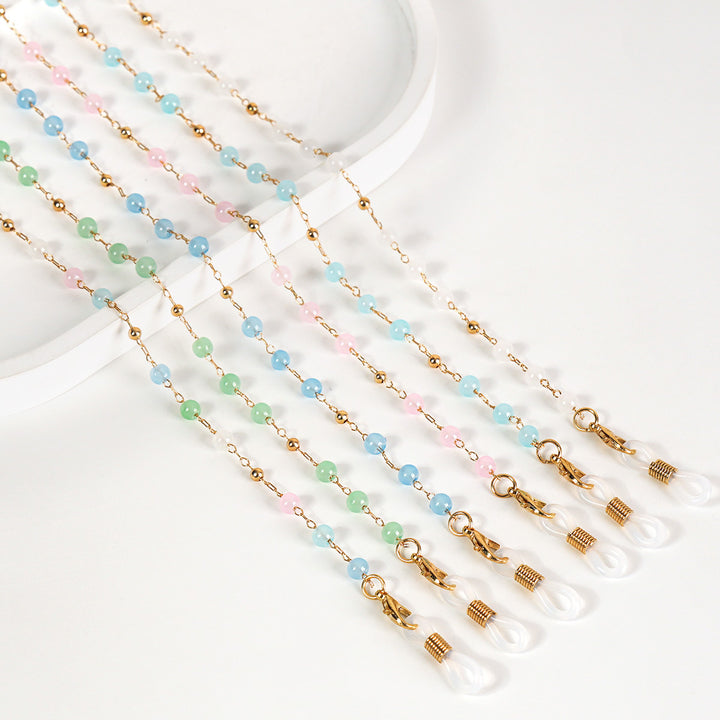 Beaded Eyewear Retainer Chain Kalsten