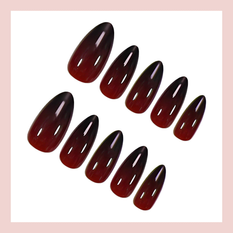 Elegant Artificial Nails with Shine Kalsten