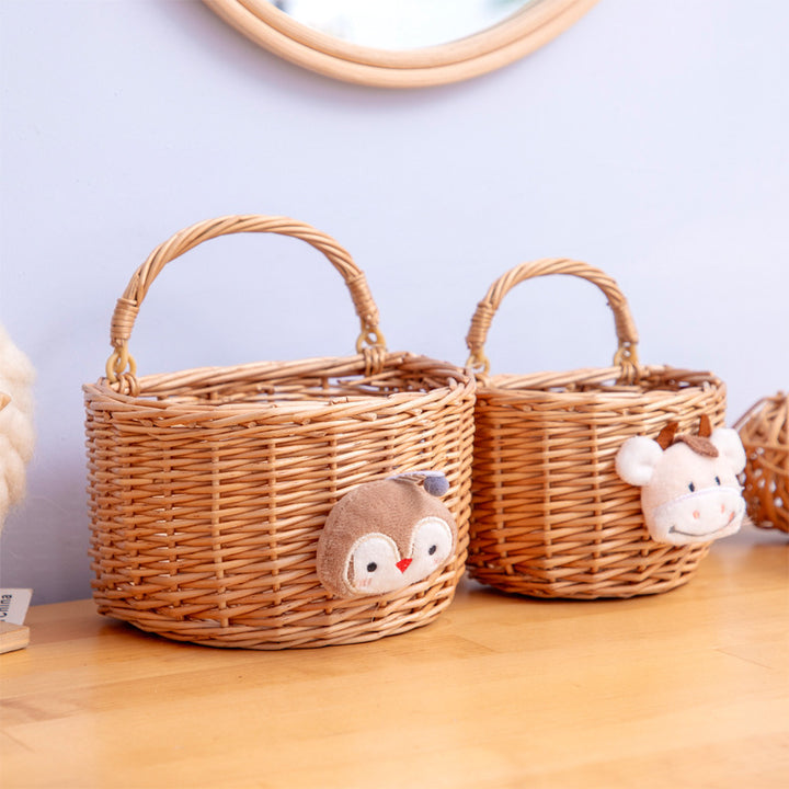 Funny storage basket with animal motif Kalsten