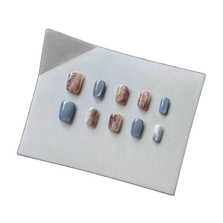 Artistic Press-On Nail Designs