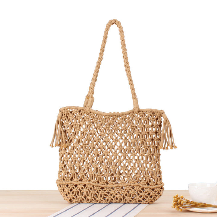 Elegant Handcrafted Macramé Diaper Bag Kalsten