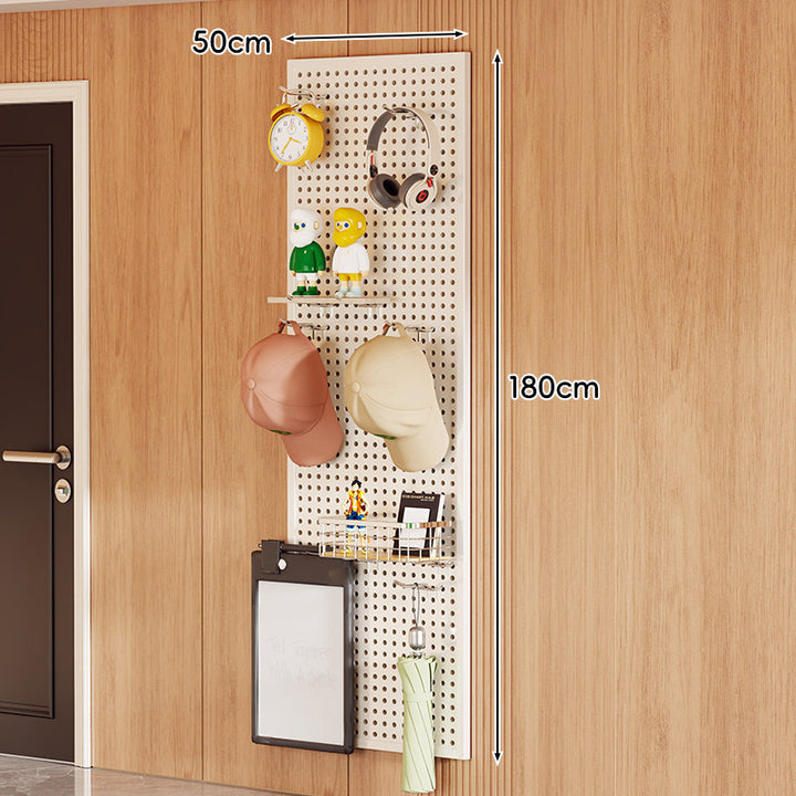 Wall-Mounted Pegboard Organizer