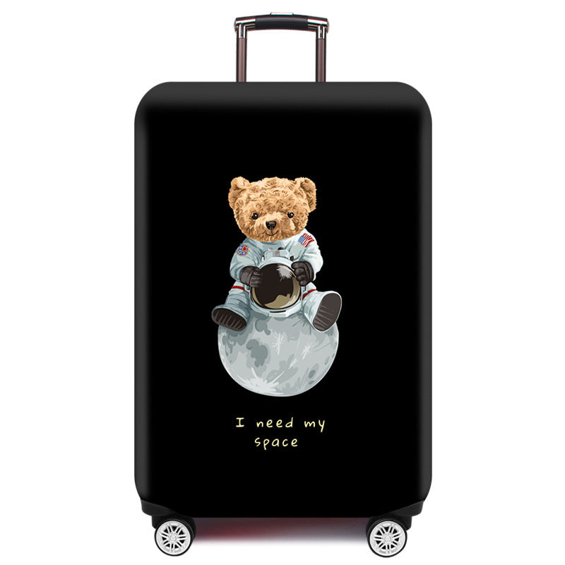 Cartoon Bear Design Hard Shell Luggage Kalsten