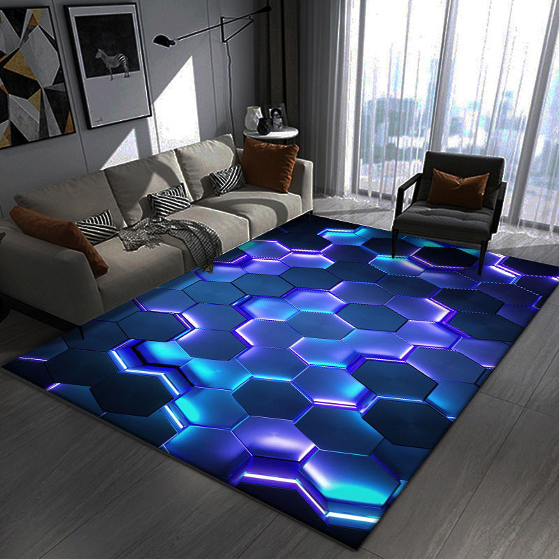 Geometric Patterned Area Rug Kalsten