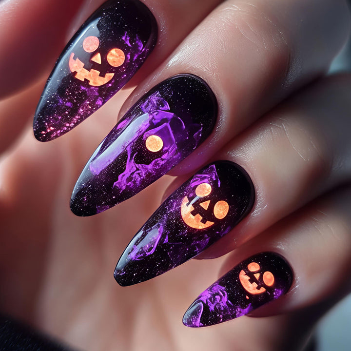 Creative Halloween Design Nail Art Kalsten