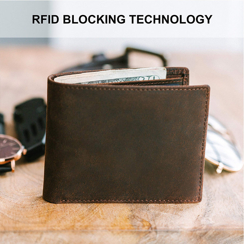 Elegant Leather Billfold Wallet Kalsten