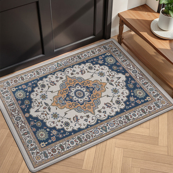 Ornate Vintage-Inspired Entrance Mat