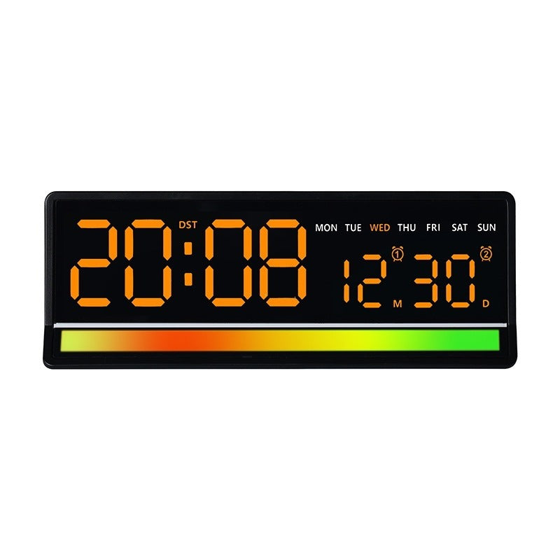 Digital alarm clock with clear LED display and date display Kalsten