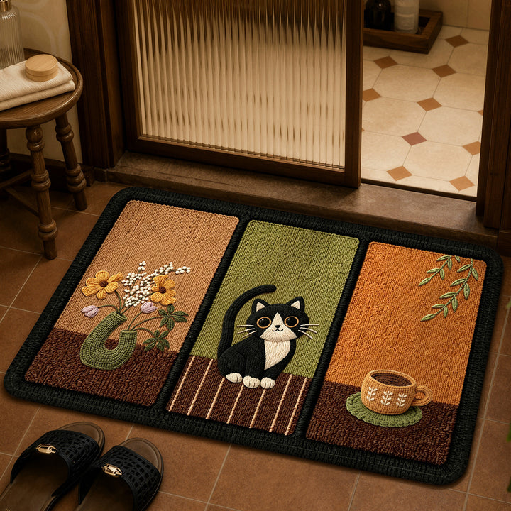 Cat-Themed Decorative Rug Kalsten