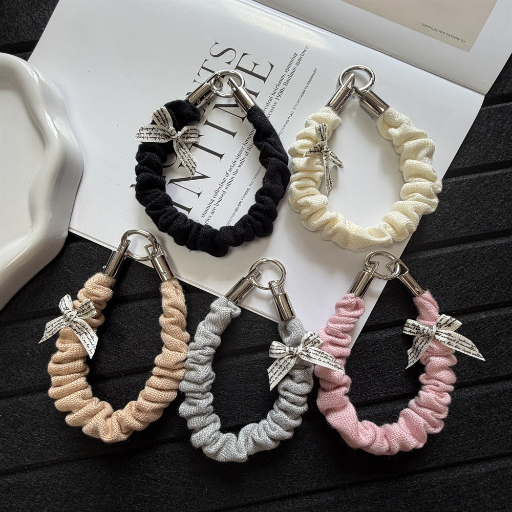 Decorative Scrunchie Keychain Holder Kalsten