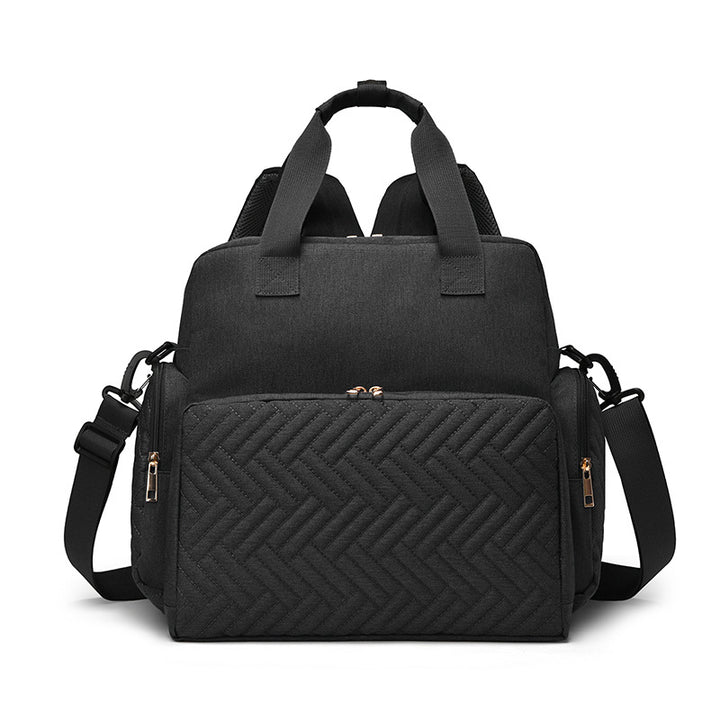 Multi-Function Quilted Diaper Backpack Kalsten