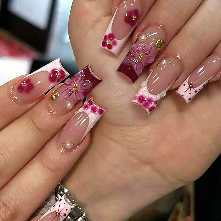 Artistic Nail Tips with Autumn Motifs Kalsten