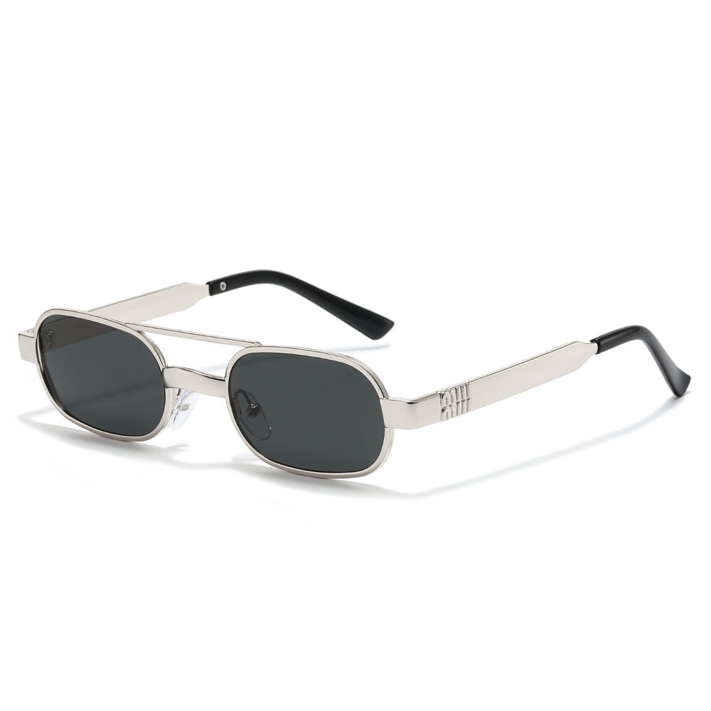 Fashion-Forward Retro Oval Frame Sunglasses Kalsten