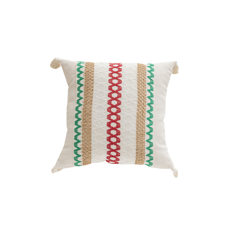 Structured Bohemian Decorative Pillow