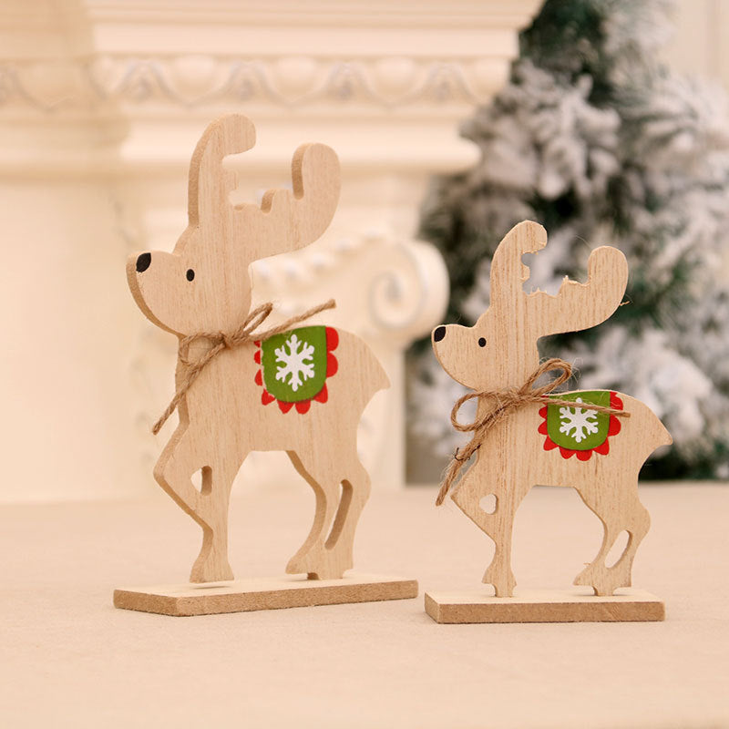 Decorative Wooden Reindeer Figurine Kalsten 1790145184
