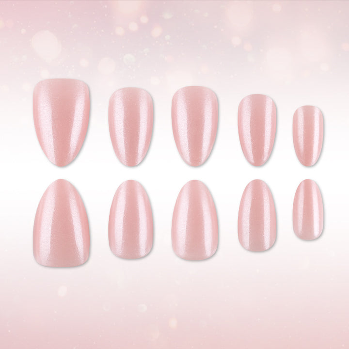 Elegant Almond-Shaped Press-On Nails Kalsten