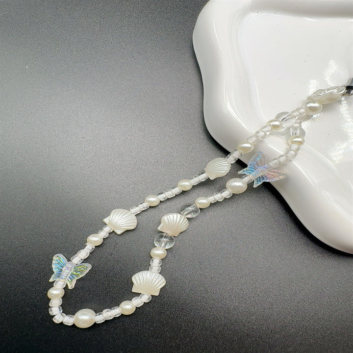Shell-Inspired Beaded Necklace Kalsten
