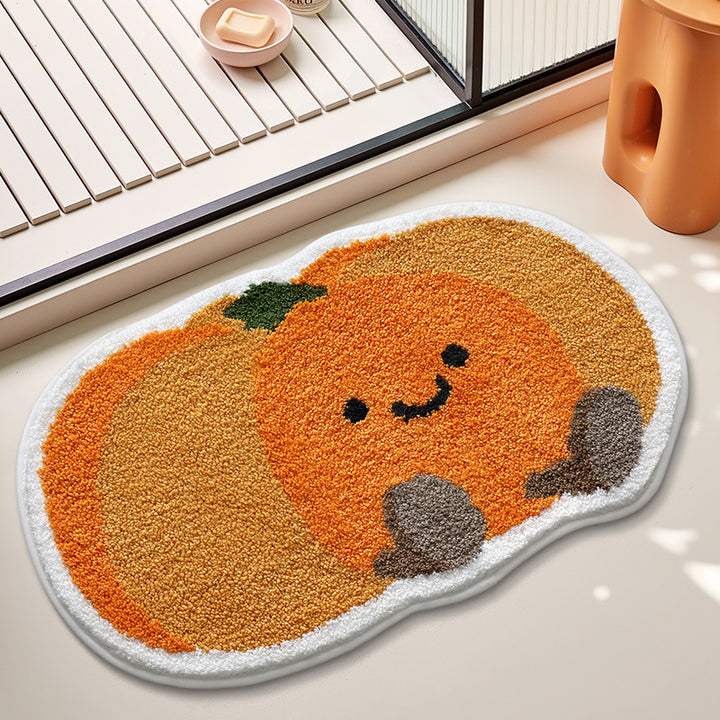 Cute Tomato-Shaped Bath Mat Kalsten