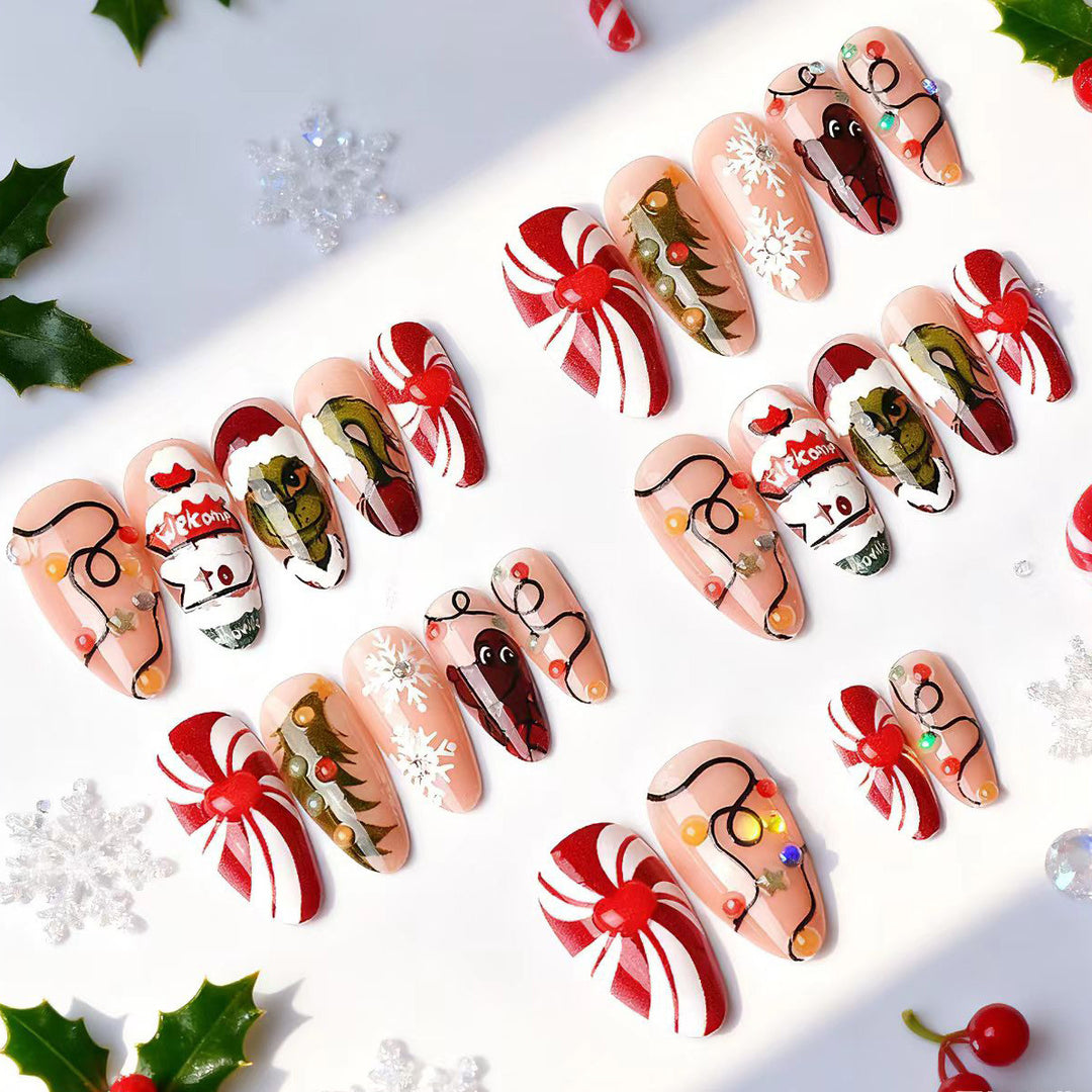 Themed Press-On Nail Art Set