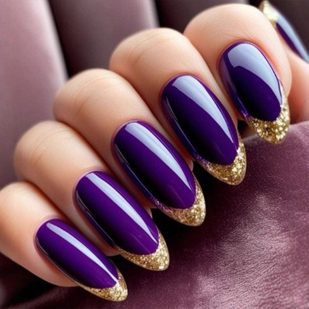 Amazing art nails with peacock feather design Kalsten