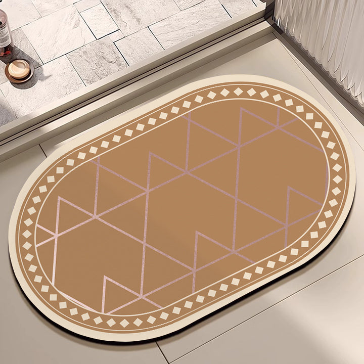 Decorative Non-Slip Bath Mat Kalsten
