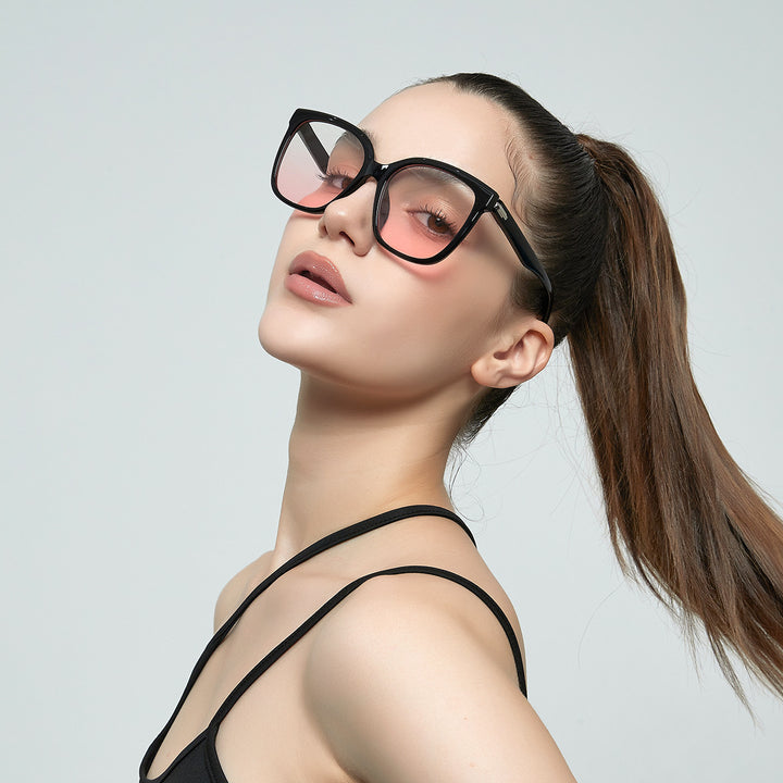 Women's stylish square sunglasses with soft lenses Kalsten