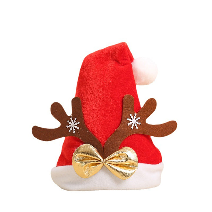 Festive Santa Hat with Reindeer Ears Kalsten