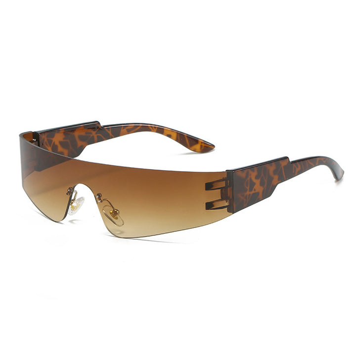 Oversized Protective Shield Sunglasses Kalsten