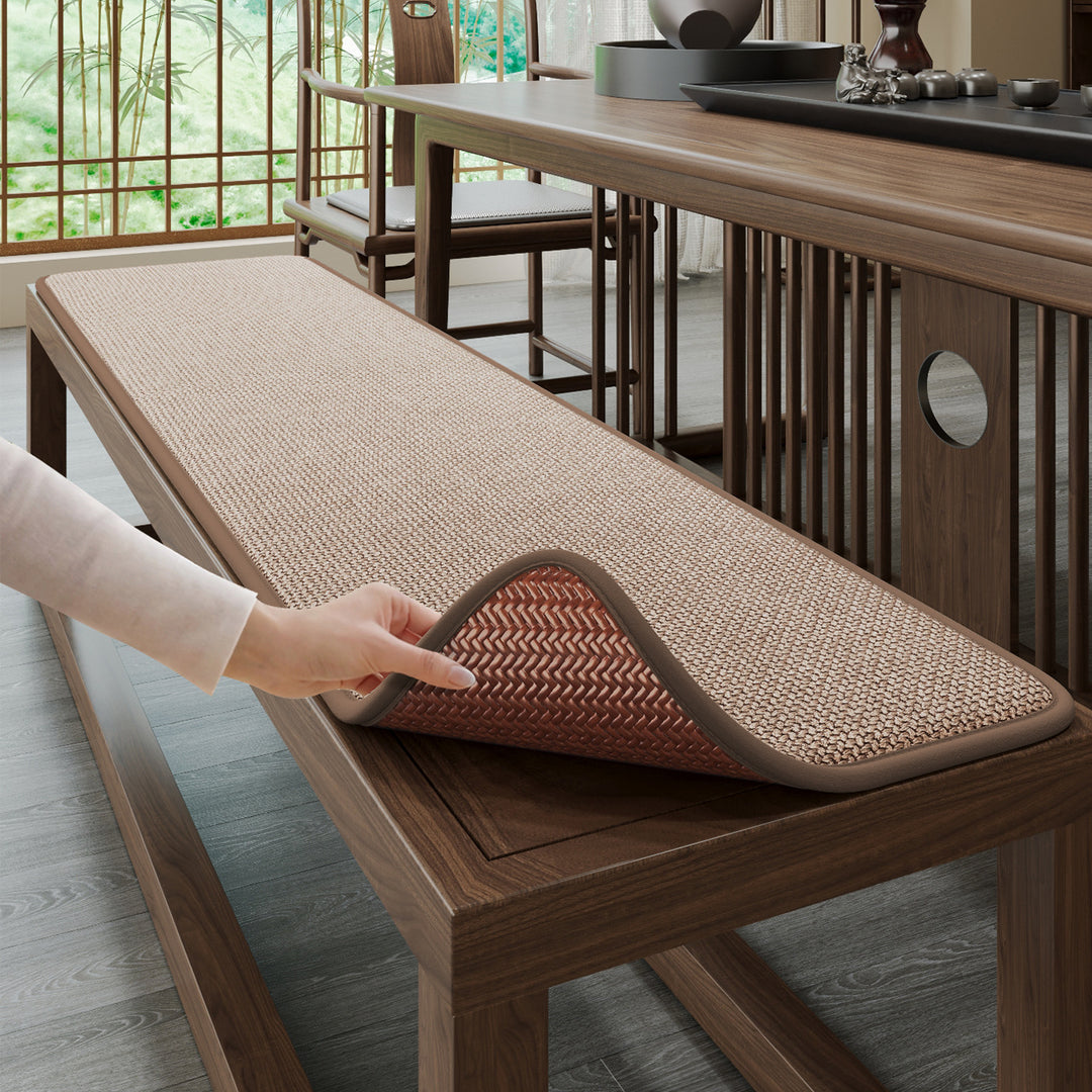 Cushioned Woven Bench Mat Kalsten