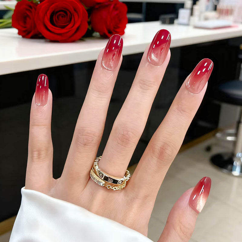 Whimsical Bunny-Themed Press-On Nail Art Set Kalsten