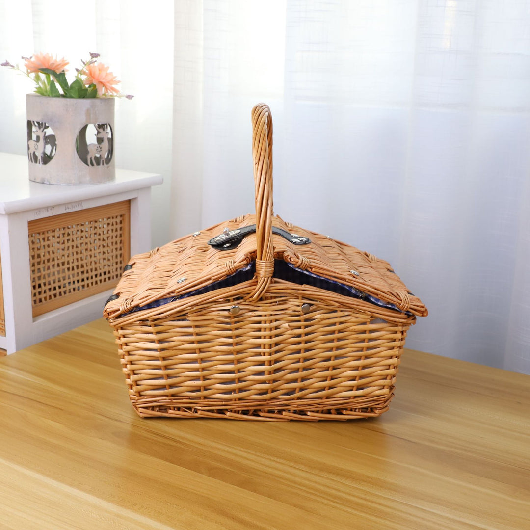 Picnic blanket with waterproof bottom and check pattern Kalsten
