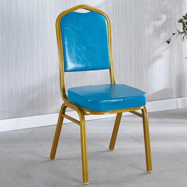 Elegant Upholstered Dining Chair with Gold Frame Kalsten