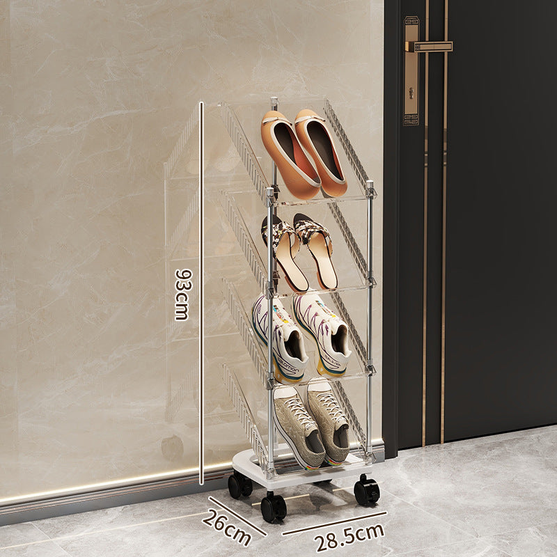 Shoe rack with transparent design Kalsten