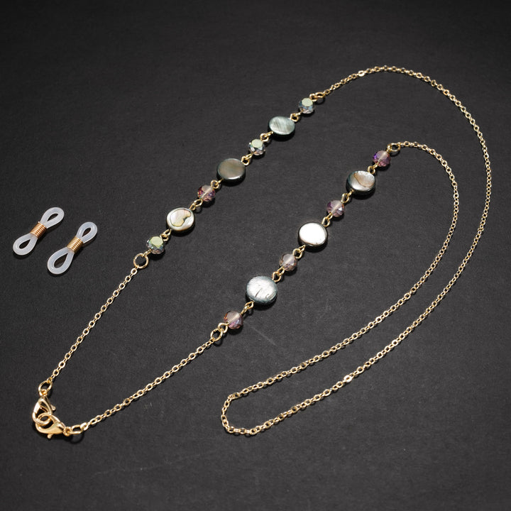 Multi-Layered Beaded Eyewear Chain Kalsten