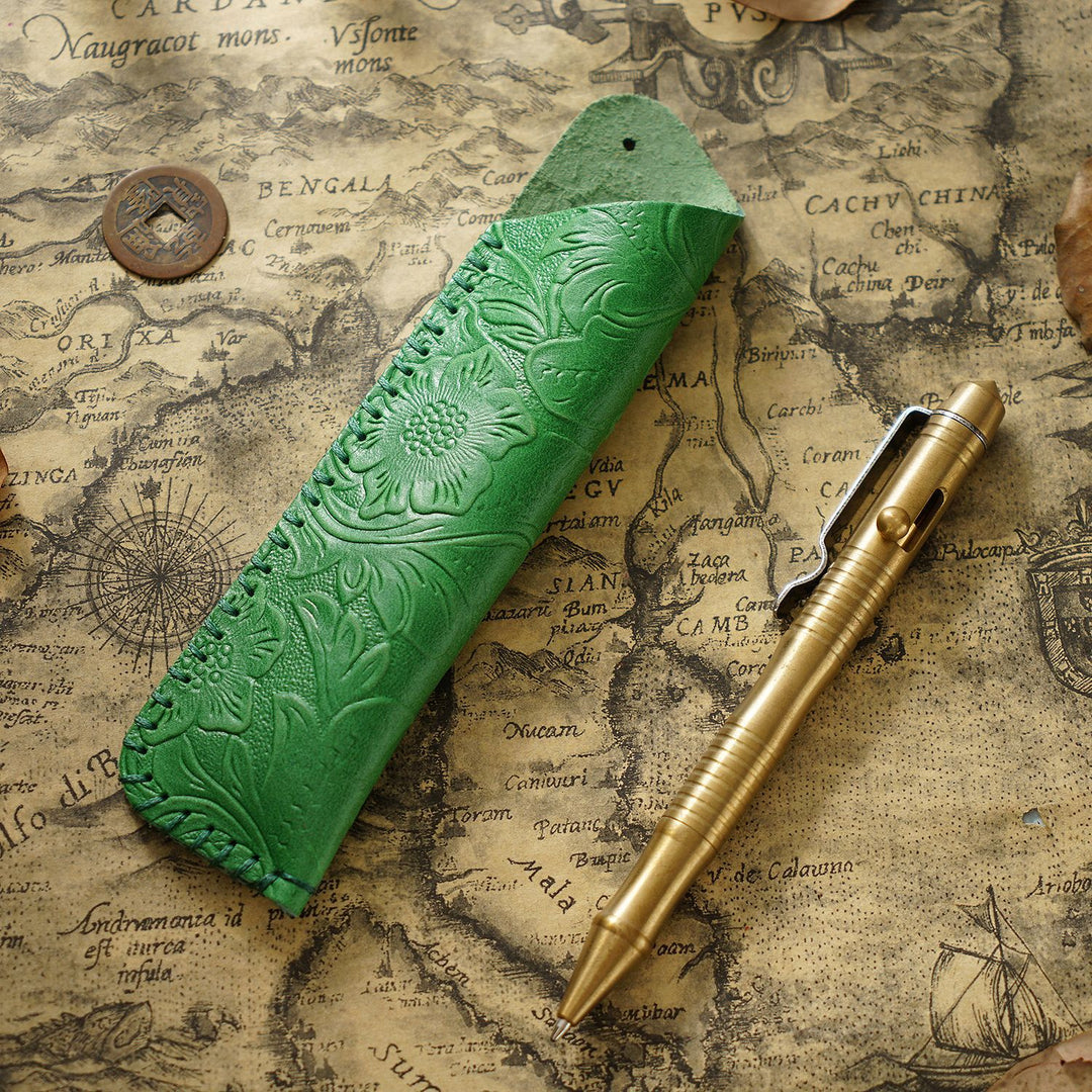 Handmade Leather Pen Case