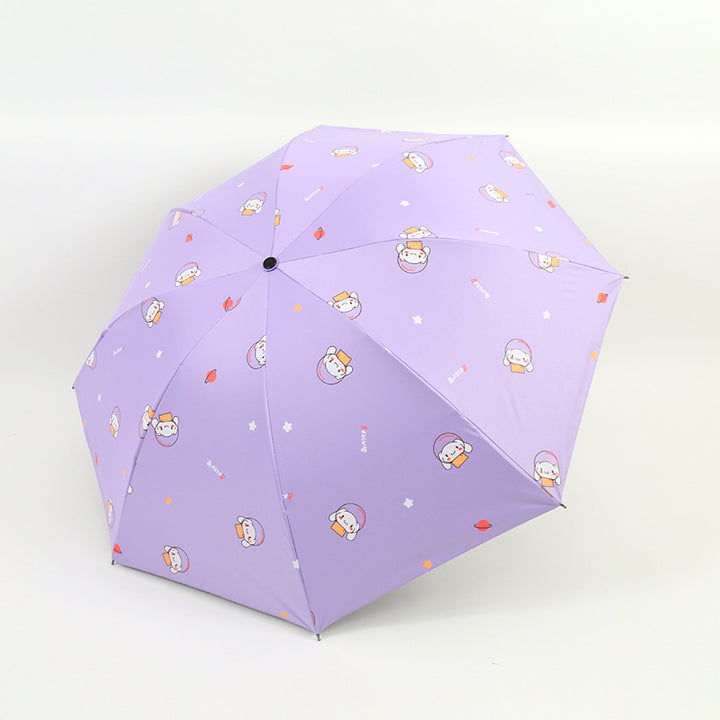 Women's Folding Umbrella with Fun Animal Design Kalsten