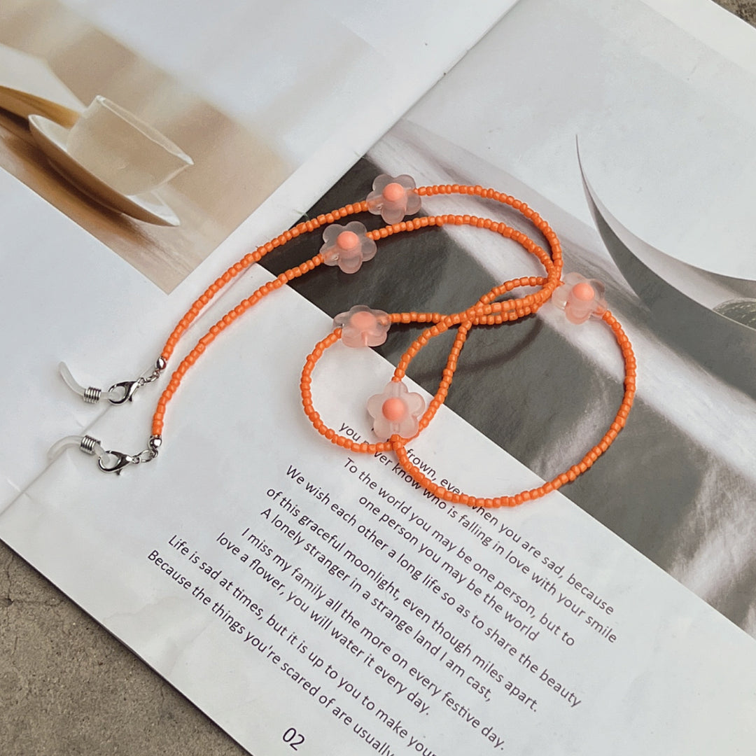 Floral Beaded Eyewear Chain Kalsten