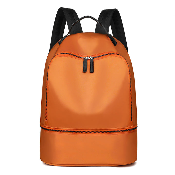 Sleek Minimalist Zip-Top Backpack