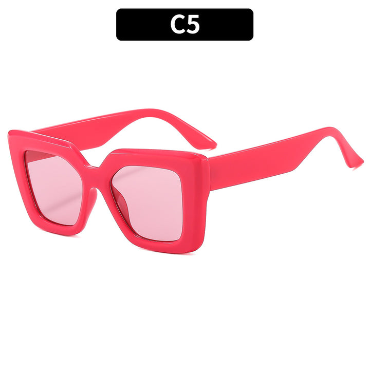 Chic Fashionable Square Frame Sunglasses