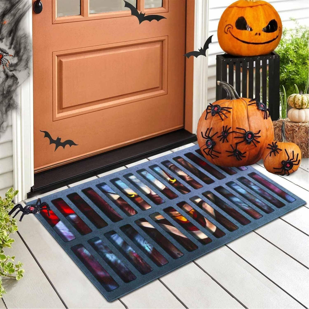 Halloween-Themed Slotted Entrance Mat Kalsten
