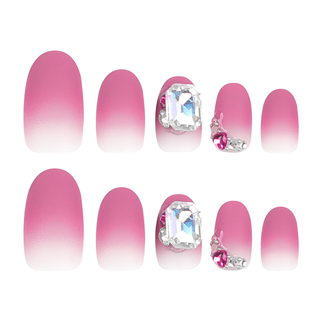 Creative Nail Art with Noble Rhinestone Accents Kalsten