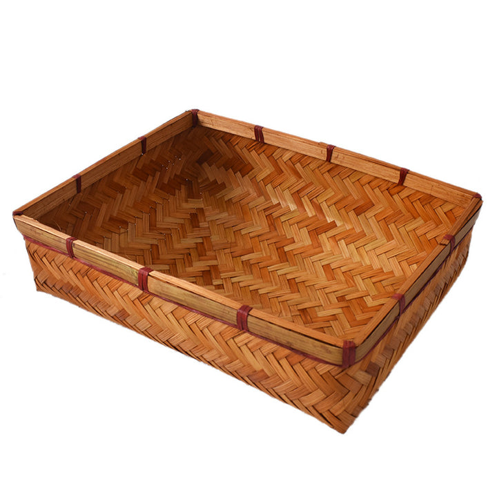 Handcrafted Woven Storage Tray Kalsten