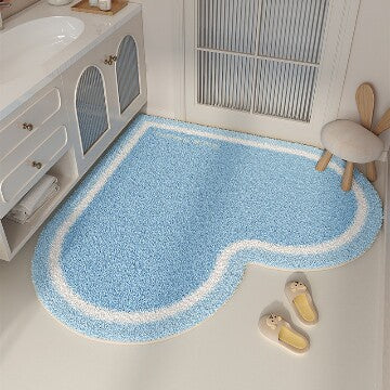 Heart-shaped Bath Mat