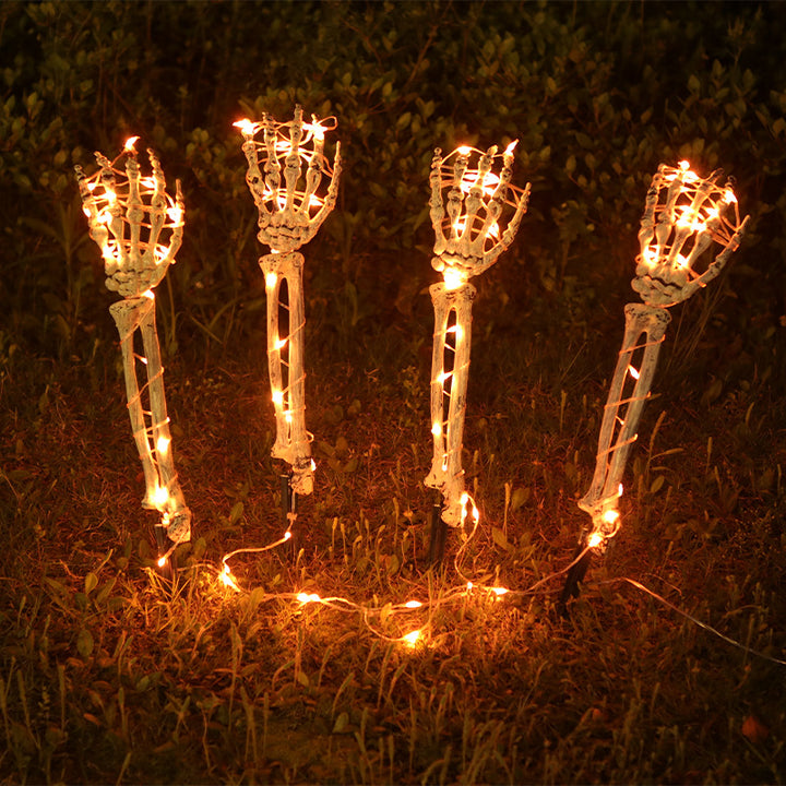 Decorative Skeleton Hand String Lights Kalsten
